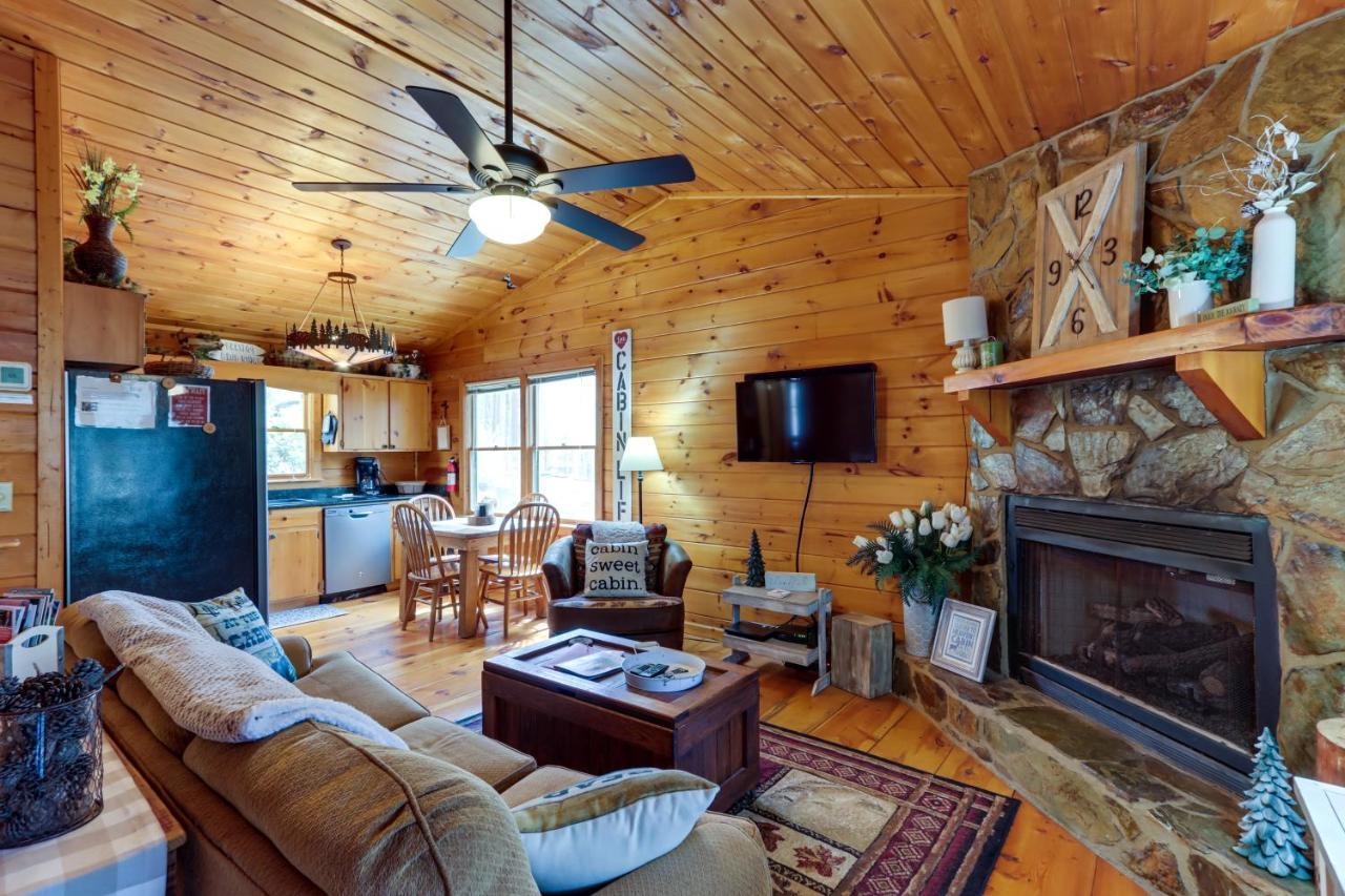 Blue Ridge Cozy Cabin In The Woods With Hot Tub! Ngoại thất bức ảnh