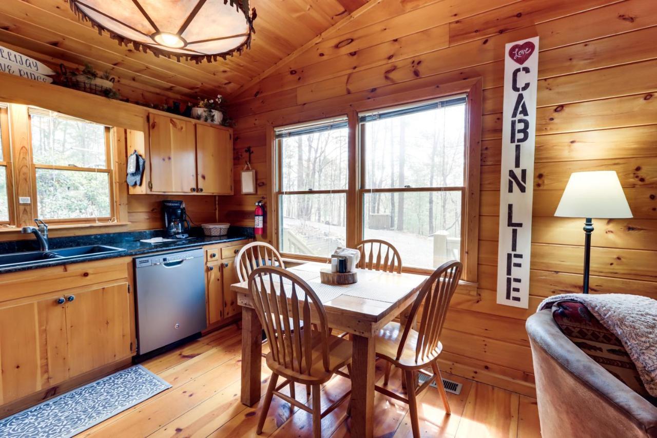 Blue Ridge Cozy Cabin In The Woods With Hot Tub! Ngoại thất bức ảnh