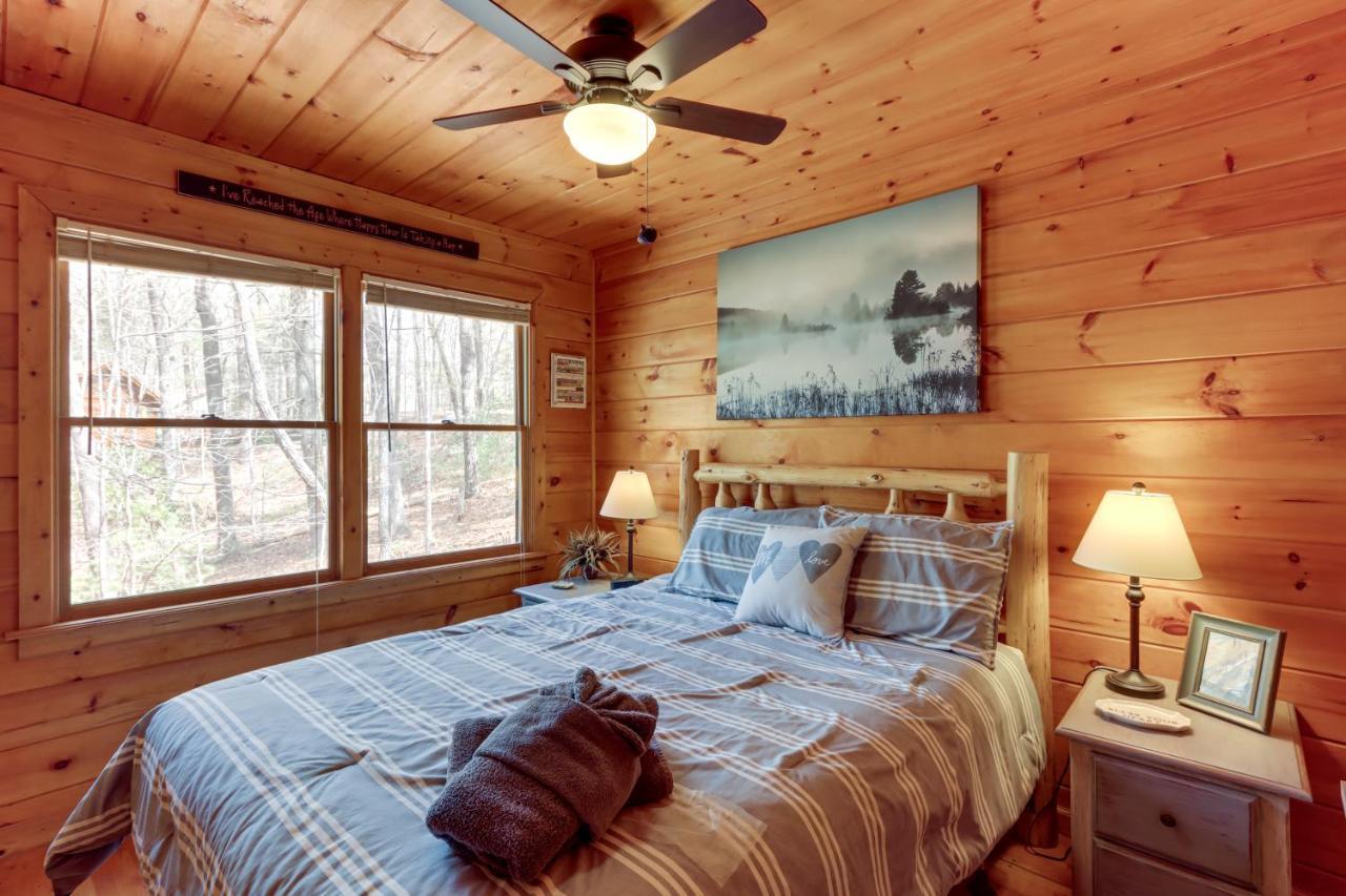 Blue Ridge Cozy Cabin In The Woods With Hot Tub! Ngoại thất bức ảnh